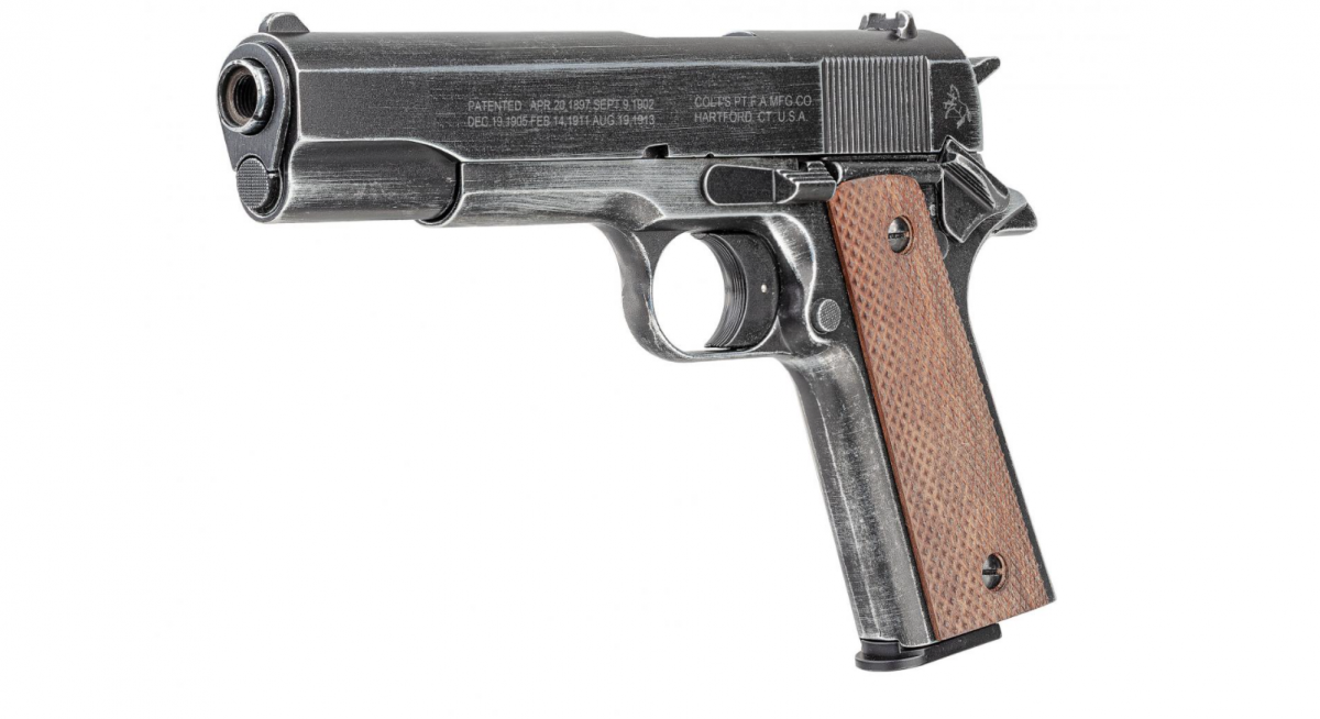 Colt Government A Mm P A K Antik Finish Holzgriffschalen