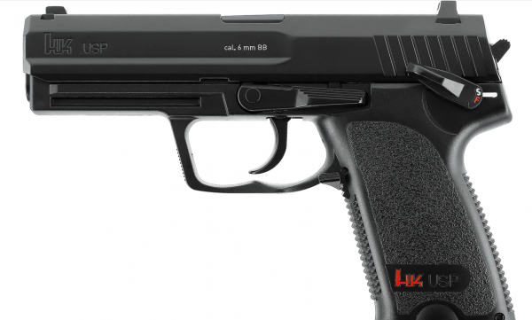 Heckler & Koch USP, 6 mm BBs, CO₂, < 1,3 J