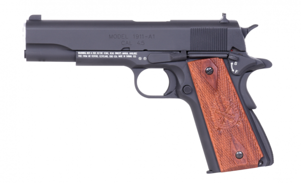 Springfield 1911 Mil-Spec Schwarz 4,5mm BB - Druckluft Co2 BlowBack