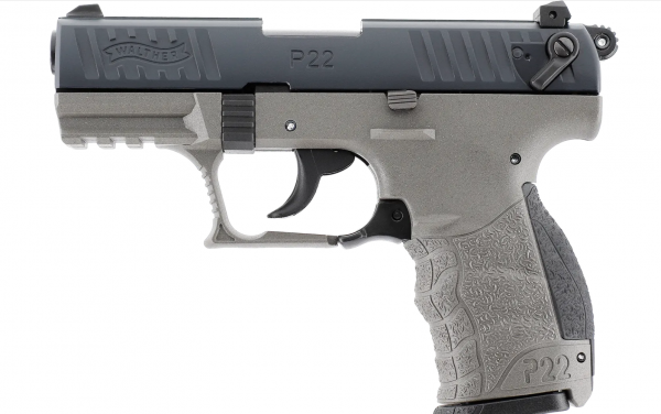 Walther P22Q, 9 mm P.A.K., Meteor Gray